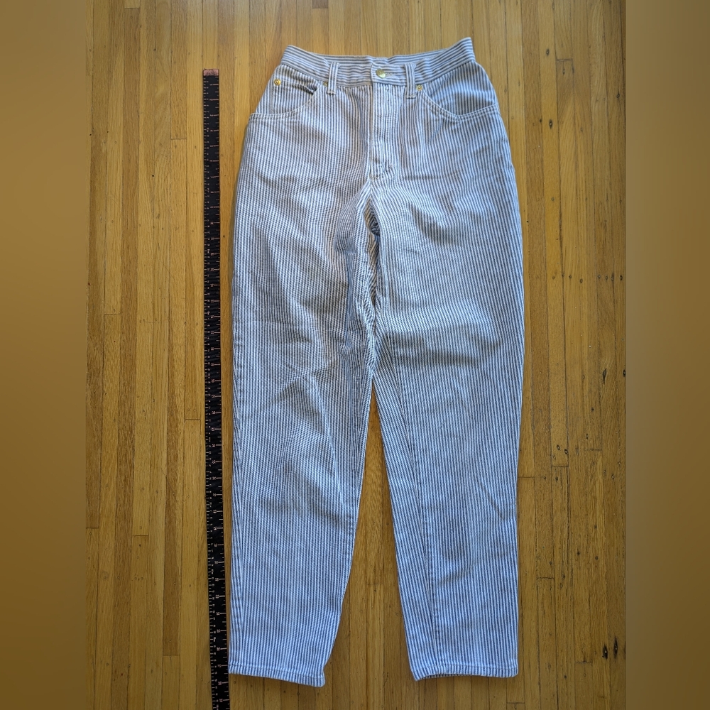 Vintage United Colours of Benetton Striped Trousers
